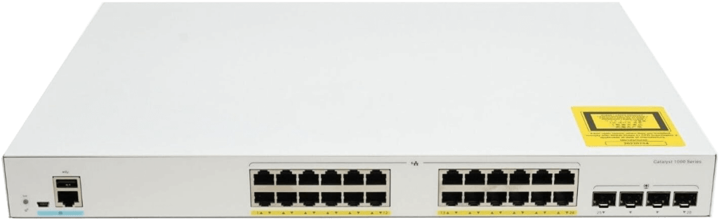 C1000-24FP-4G-L 24-Port Full PoE+ 370W 4X Gigabit SFP uplinks Switch