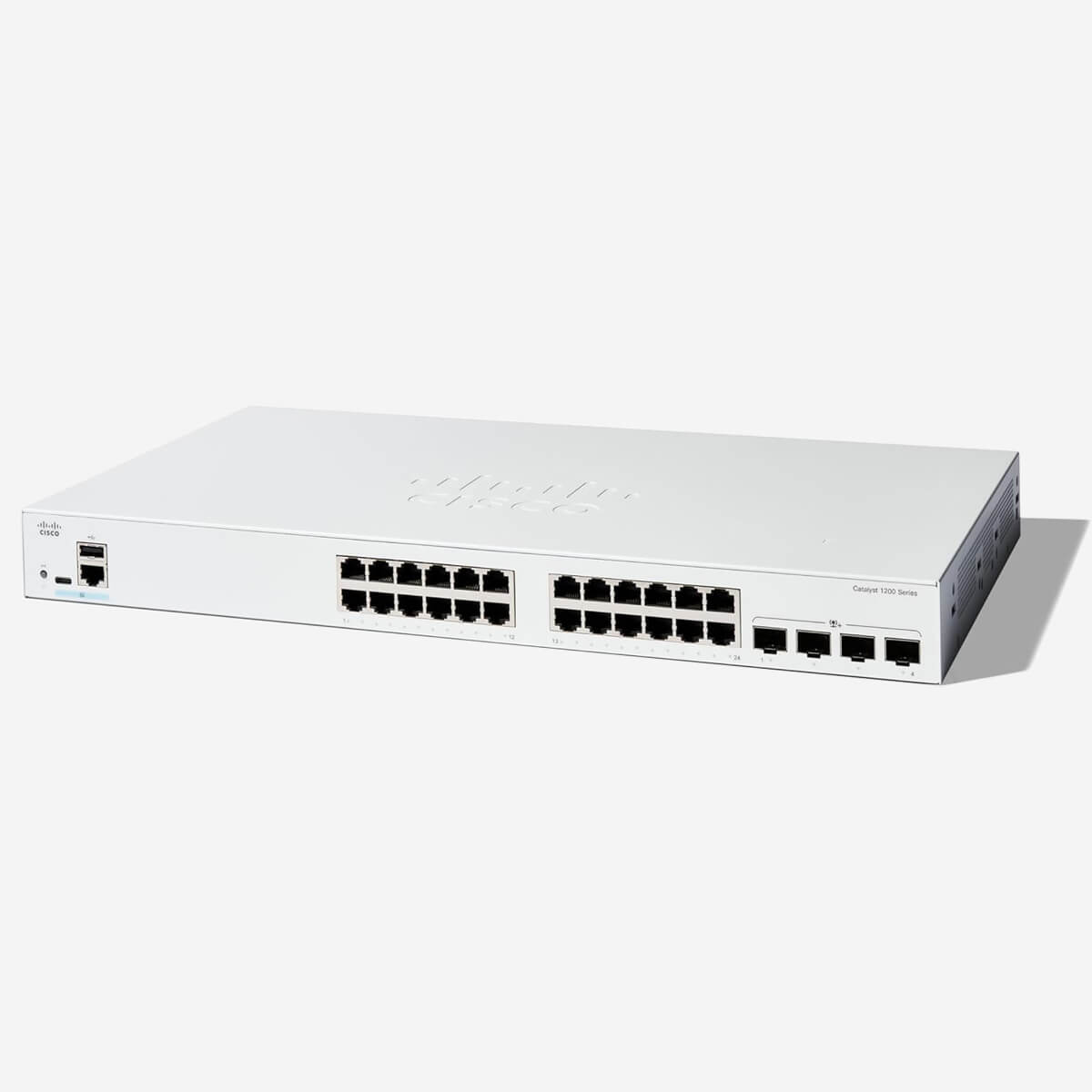 Switch Cisco Catalyst C1200-24T-4X 24 cổng 10/100/1000 với 4 uplink SFP+ 10GE