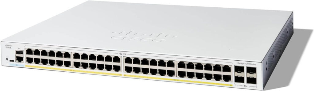 Switch Cisco C1200-48P-4X Catalyst 1200 48 cổng PoE+
