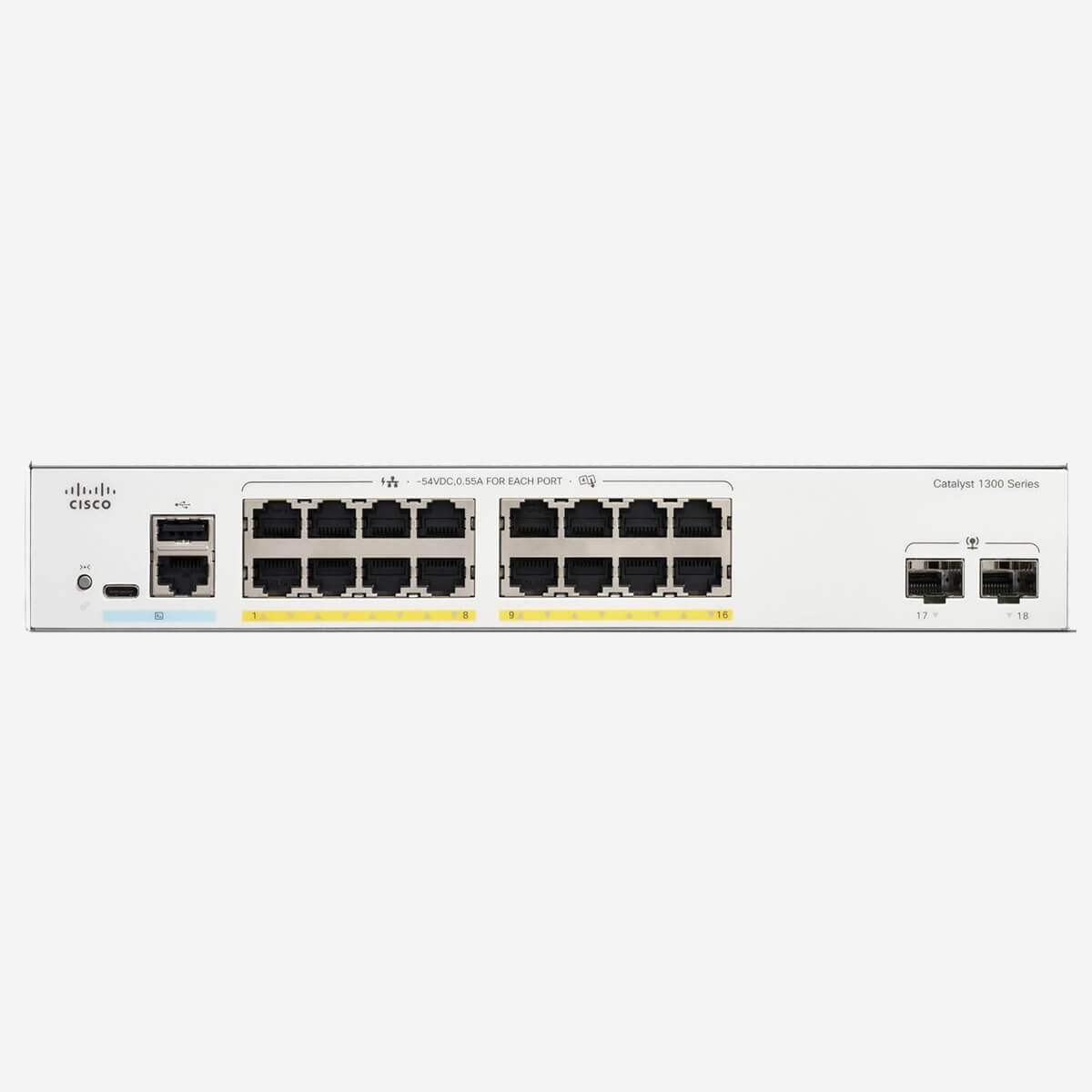 Switch Cisco C1300-16FP-2G