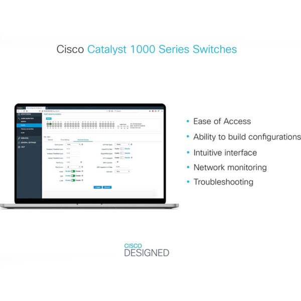 Switch Cisco C1000-24P-4X-L